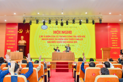 Giới thiệu Thống đốc Ngân hàng Nhà nước Việt Nam ứng cử đại biểu Quốc hội khóa XVI