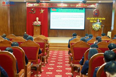 Tập huấn chuyên sâu công tác kiểm tra, giám sát và kỷ luật Đảng tại VKSND tỉnh Thanh Hóa