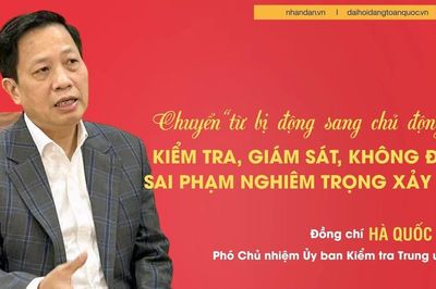 Đồng chí Hà Quốc Trị: Chuyển 'từ bị động sang chủ động' kiểm tra, giám sát, không để sai phạm nghiêm trọng xảy ra