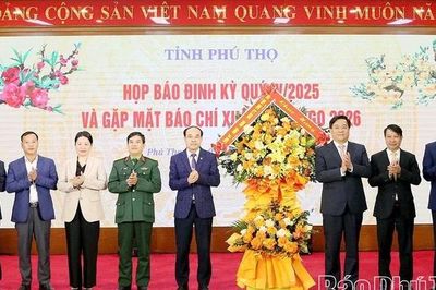 Phú Thọ gặp mặt báo chí đầu Xuân Bính Ngọ 2026