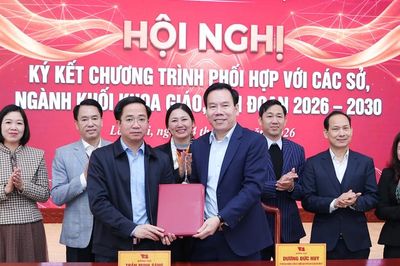 Ban Tuyên giáo và Dân vận Tỉnh ủy ký kết chương trình phối hợp với các sở, ngành khối khoa giáo