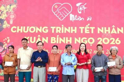 Hỗ trợ 800 triệu đồng mang Tết đến với bà con Hàm Tân
