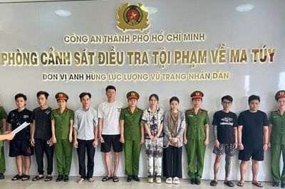 Công an TP Hồ Chí Minh triệt phá đường dây ma túy liên tỉnh