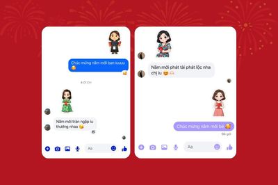Cách tạo sticker xin lì xì trên tin nhắn Facebook Messenger