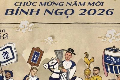 Dortmund, Tottenham và Atletico Madrid đồng loạt chúc Tết Bính Ngọ 2026 tới fan Việt Nam