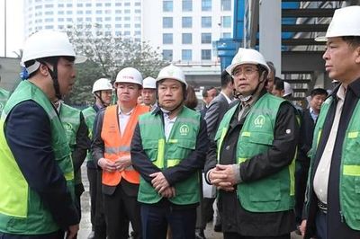 Thủ tướng kiểm tra tiến độ metro Nhổn - Ga Hà Nội, quyết tâm hoàn thành năm 2026