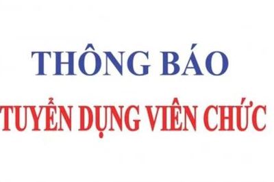 Phòng Công chứng số 3 tỉnh Đồng Tháp: Thông báo tuyển dụng viên chức: