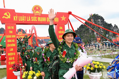 Rộn ràng ngày hội giao nhận quân năm 2026