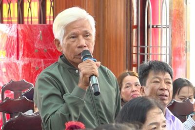 Ứng cử viên đại biểu HĐND thành phố, Đơn vị bầu cử số 15 tiếp xúc cử tri 6 xã