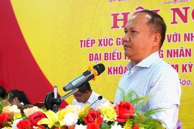 Các ứng viên đại biểu HĐND tỉnh Gia Lai khóa XIII tiếp xúc cử tri tại Khu công nghiệp Trà Đa và xã Gào