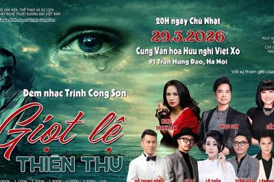 Đêm nhạc 'Giọt lệ thiên thu' tưởng nhớ cố nhạc sĩ Trịnh Công Sơn