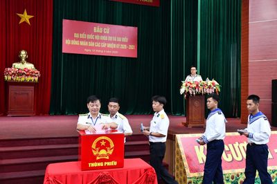 Bầu cử sớm ở Lữ đoàn 127, Vùng 5 Hải quân