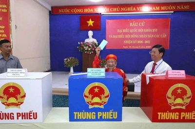 Kết thúc bầu cử, tỷ lệ cử tri cả nước đi bỏ phiếu đạt 99,38%