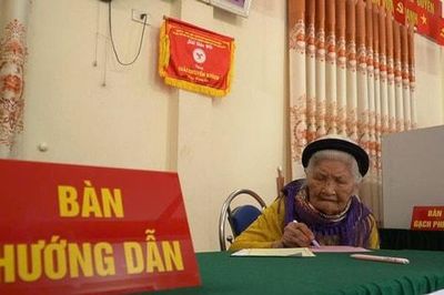 Cử tri đặc biệt tại xã Chương Dương