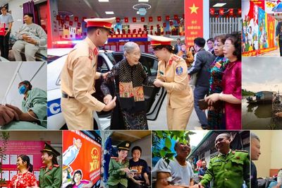 Những dấu ấn tận tụy và nhân văn của lực lượng Công an Thủ đô trong kỳ bầu cử