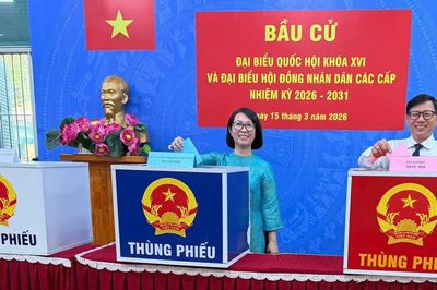 Gần 76,2 triệu cử tri cả nước đi bầu cử, đạt tỷ lệ 99,68%