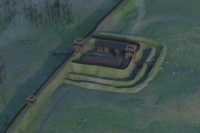 Pháo đài quân sự La Mã 'hiện hình' ở Scotland