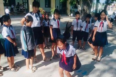 'Giờ ra chơi trải nghiệm, sáng tạo': Sân chơi bổ ích cho học sinh