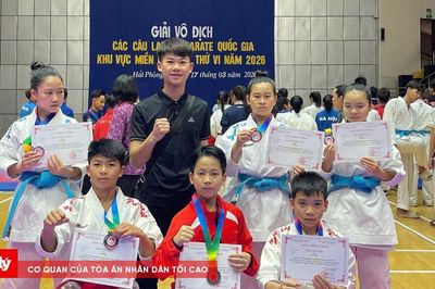 Thể thao Cao Bằng tạo dấu ấn tại giải Karate quốc gia khu vực miền Bắc