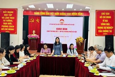Cụm thi đua số 3 tích cực thực hiện nhiệm vụ công tác Mặt trận