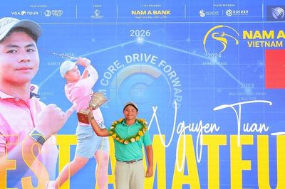 Nguyễn Tuấn Anh bảo vệ danh hiệu Best Amateur tại Vietnam Masters 2026