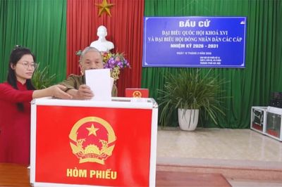 Xã Ô Diên công bố kết quả bầu cử đại biểu HĐND xã
