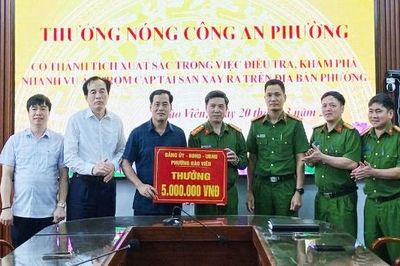 Công an phường Đào Viên khám phá nhanh vụ trộm cắp 600 triệu đồng