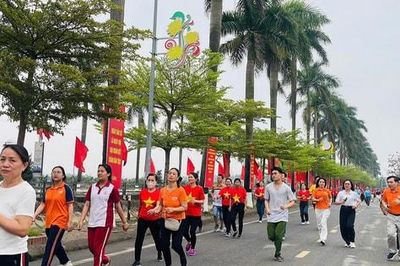 Xã Ô Diên: Gần 1.000 người tham gia Ngày chạy Olympic vì sức khỏe toàn dân