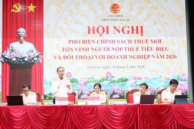 Lào Cai phổ biến chính sách thuế mới cho hơn 300 doanh nghiệp, hợp tác xã
