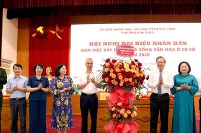 Nghĩa Đô: Phát huy dân chủ, nâng cao chất lượng đời sống văn hóa ở cơ sở