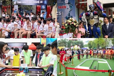 Ngày hội STEM - AI và Robotics: Trường THCS Lê Lợi bứt phá trong chuyển đổi số giáo dục
