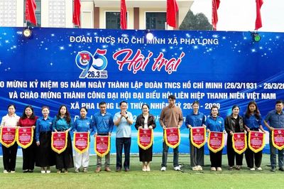 Xã Pha Long tổ chức hội trại kết nối sức mạnh đoàn kết thanh niên
