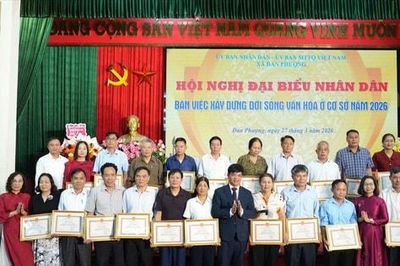 Xây dựng người Đan Phượng văn minh, thân thiện