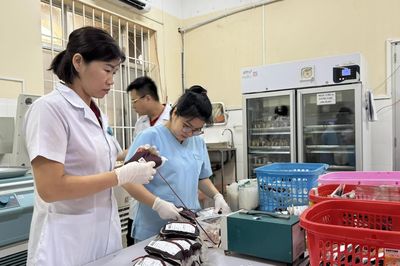 Chung tay đảm bảo an toàn cho nguồn máu hiến