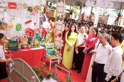 Khơi dậy đam mê sáng tạo từ 'Ngày hội STEM' cấp Tiểu học