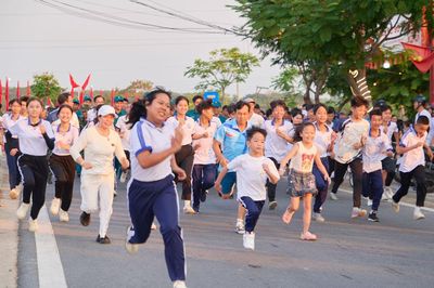 Phường Ba Ngòi phát động Ngày chạy Olympic vì sức khỏe toàn dân - Vì an ninh Tổ quốc năm 2026