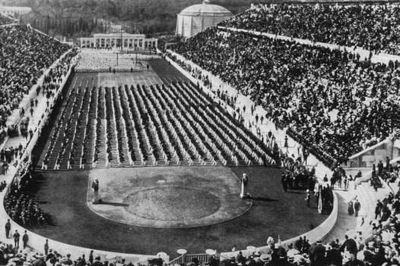 Khai mạc Olympic hiện đại đầu tiên