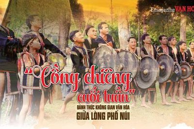 (Emagazine) 'Cồng chiêng cuối tuần' - đánh thức không gian văn hóa giữa lòng phố núi