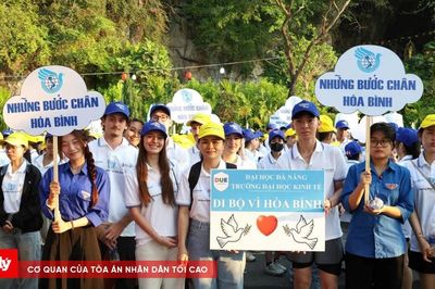 Đà Nẵng: 600 người tham gia đi bộ vì hòa bình năm 2026