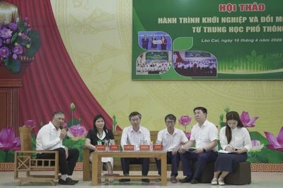 Khơi dậy tinh thần đổi mới sáng tạo và khởi nghiệp cho học sinh trung học phổ thông
