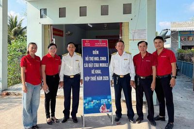 Agribank Vĩnh Thuận Kiên Giang II phối hợp Thuế cơ sở 6 hỗ trợ thuế cho hộ kinh doanh