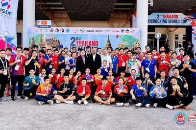 Kickboxing Việt Nam giành 95 huy chương tại Cúp thế giới 2026