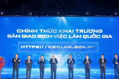 Khai trương Sàn Giao dịch việc làm quốc gia: Thúc đẩy kết nối cung - cầu lao động trên môi trường số