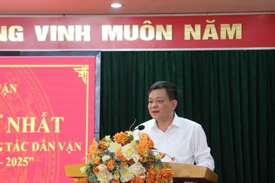 Hội thảo lần thứ nhất bản thảo cuốn sách 'Lịch sử công tác Dân vận Đảng bộ tỉnh Lạng Sơn (1930 – 2025)'