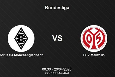 Nhận định Borussia Mönchengladbach vs FSV Mainz 05 - Bundesliga 2025/26