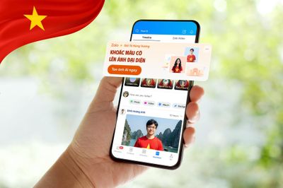 Lan tỏa tình yêu nước cùng AI Avatar trên Zalo