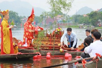 Độc đáo nghi lễ rước nước Lễ hội đền Thánh Nguyễn 2026