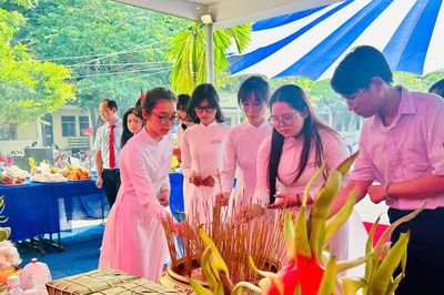 Hun đúc lòng tự hào dân tộc cho thế hệ trẻ qua dịp Lễ Giỗ Quốc Tổ Hùng Vương