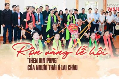 (Emagazine) Rộn ràng Lễ hội 'Then Kin Pang' của người Thái ở Lai Châu