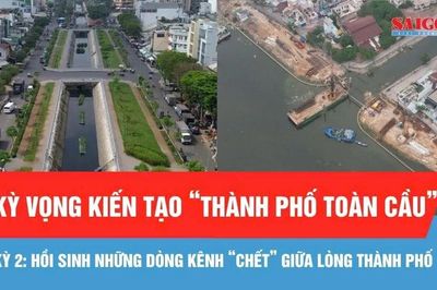 Kỳ 2: Hồi sinh những dòng kênh 'chết' giữa lòng thành phố